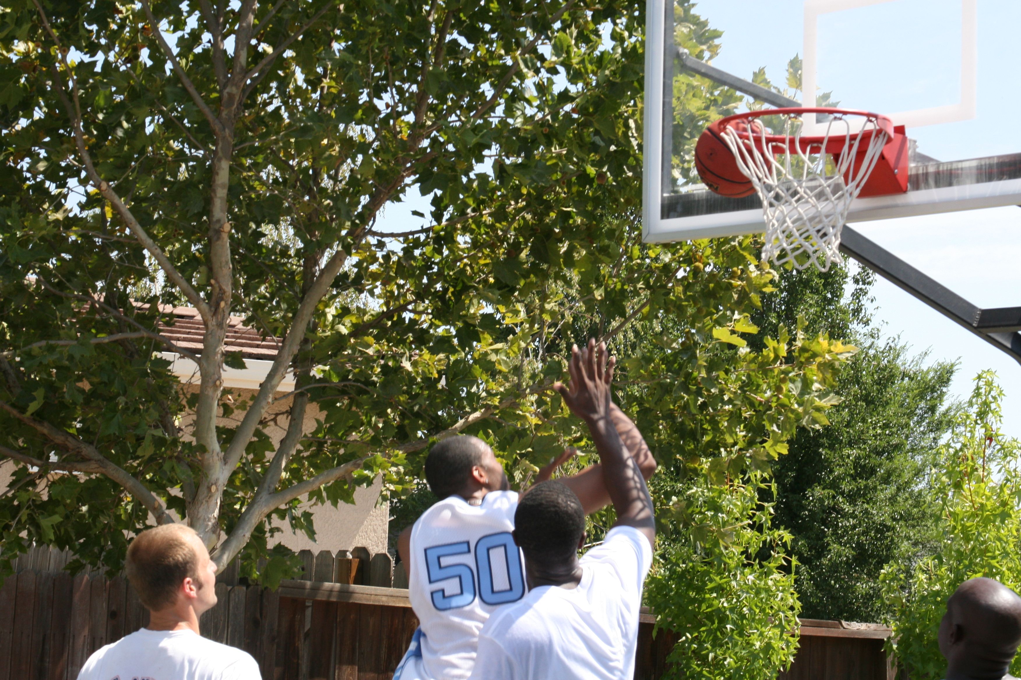 off the glass...