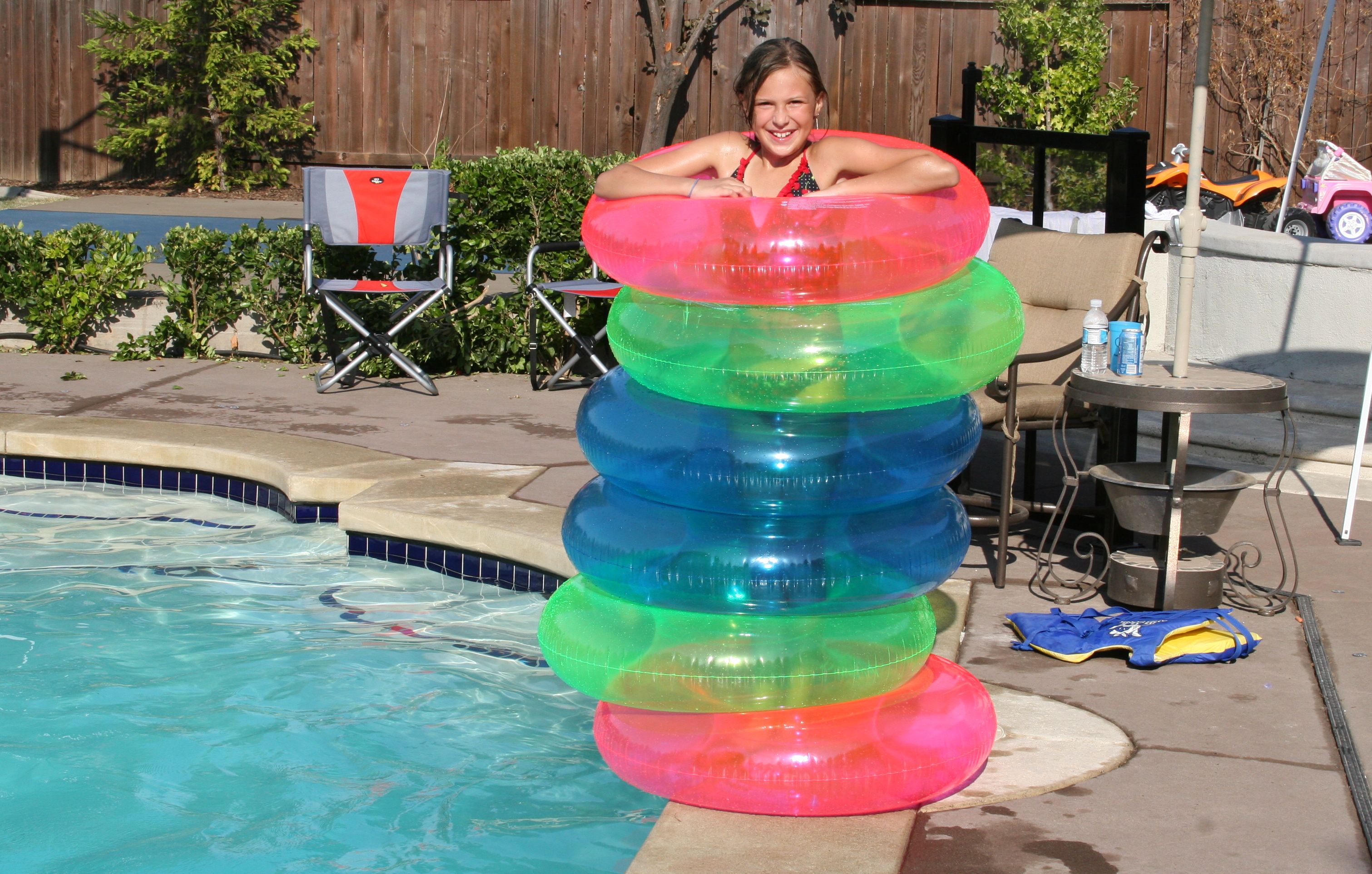 Lexi in the tubes